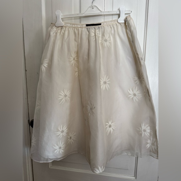 Dresses & Skirts - Vintage NEW Linda Allard Ellen Tracy full sheer silk layered skirt